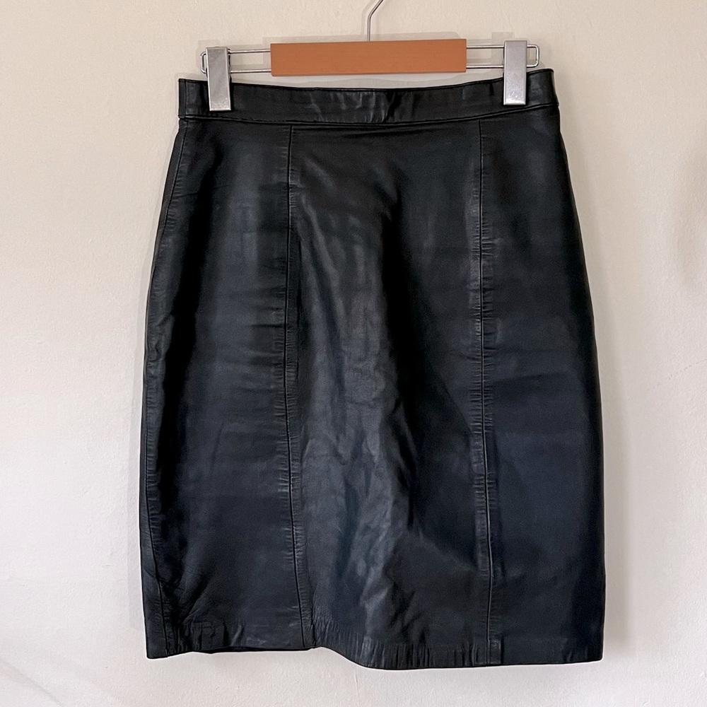 BB Dakota leather skirt